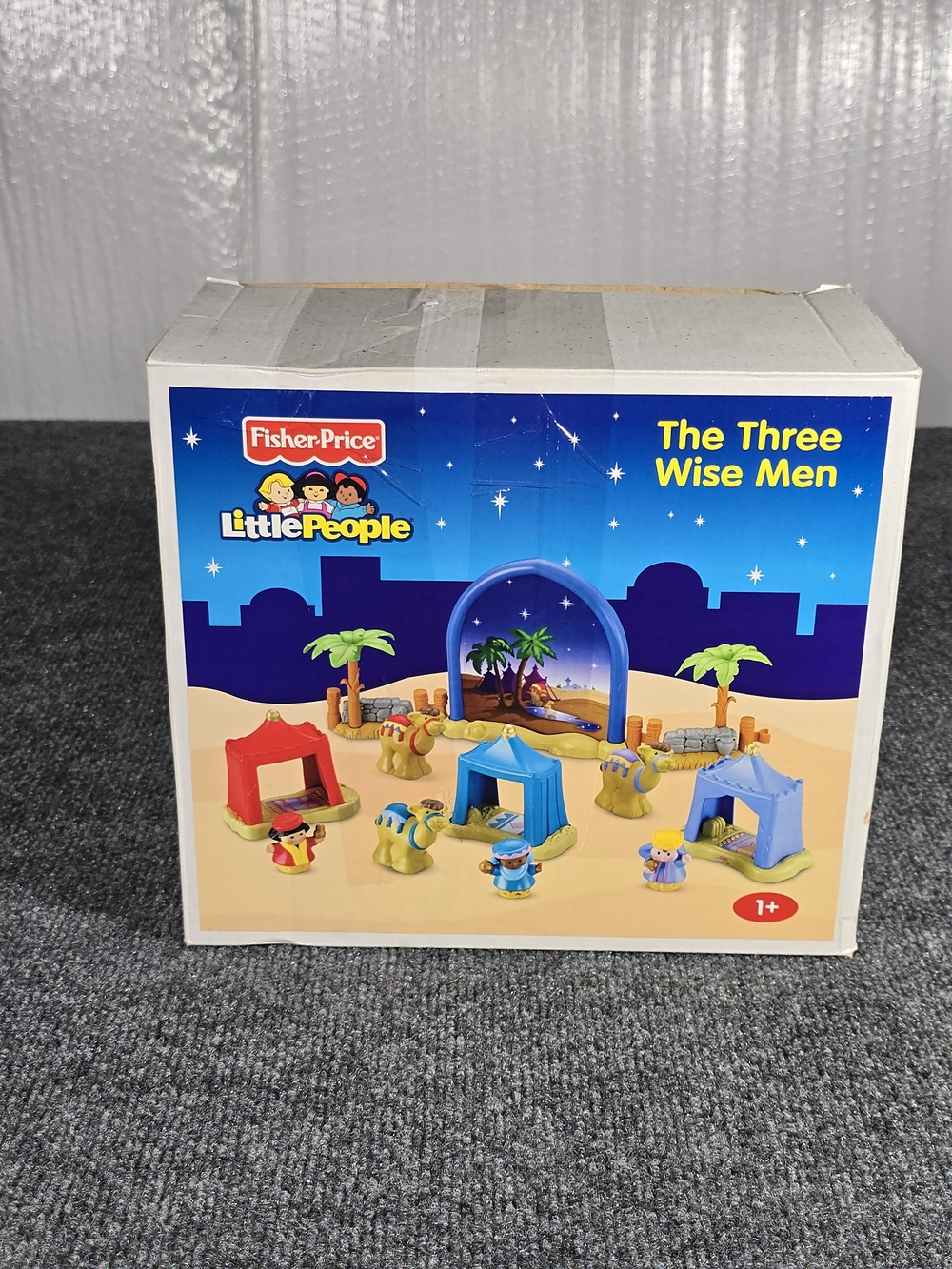 Fisher-Price Little People Three Wise Men Nativity Set N6011 2008 Complete Box